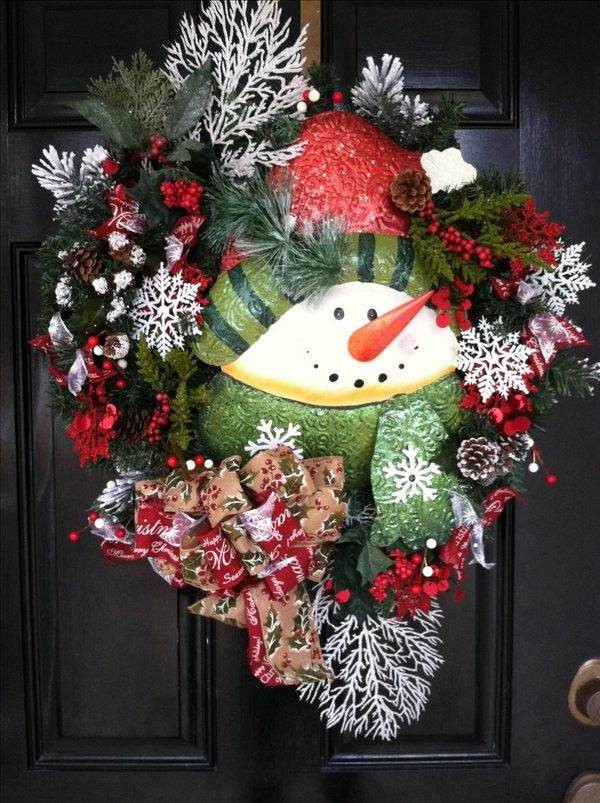 Best ideas about Easy DIY Christmas Wreaths
. Save or Pin Snowman wreath ideas – how to make a gorgeous Christmas wreath Now.