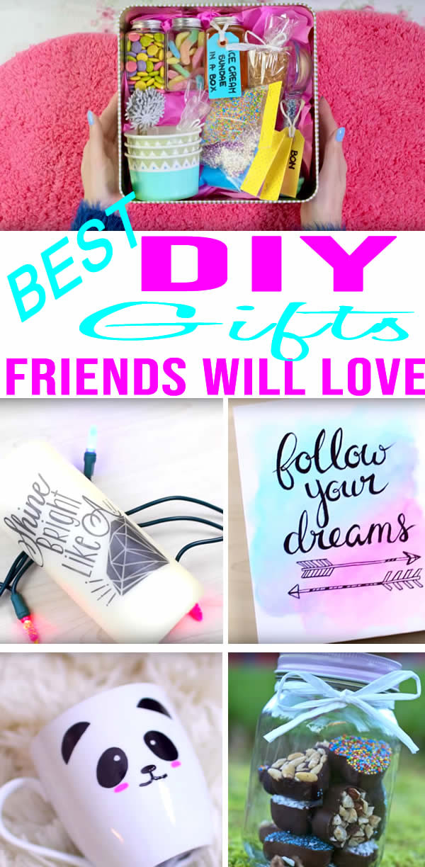 Best ideas about Easy DIY Gifts For Friends
. Save or Pin BEST DIY Gifts For Friends EASY & CHEAP Gift Ideas To Now.