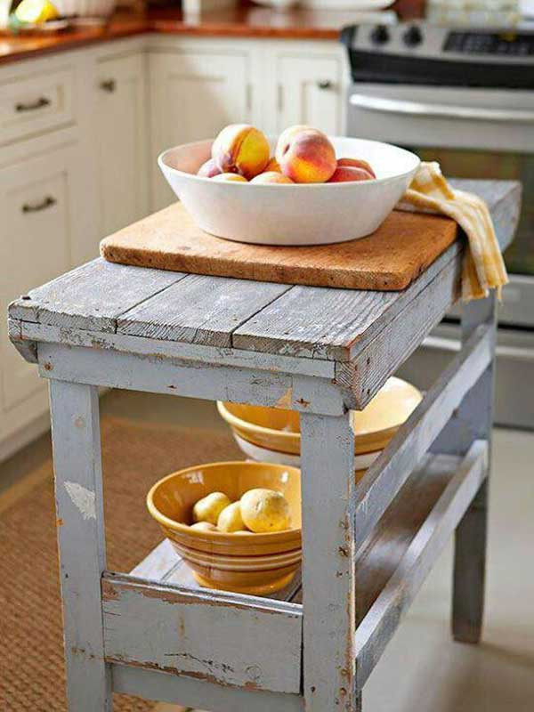 Best ideas about Easy DIY Kitchen Island
. Save or Pin 32 Simple Rustic Homemade Kitchen Islands Now.