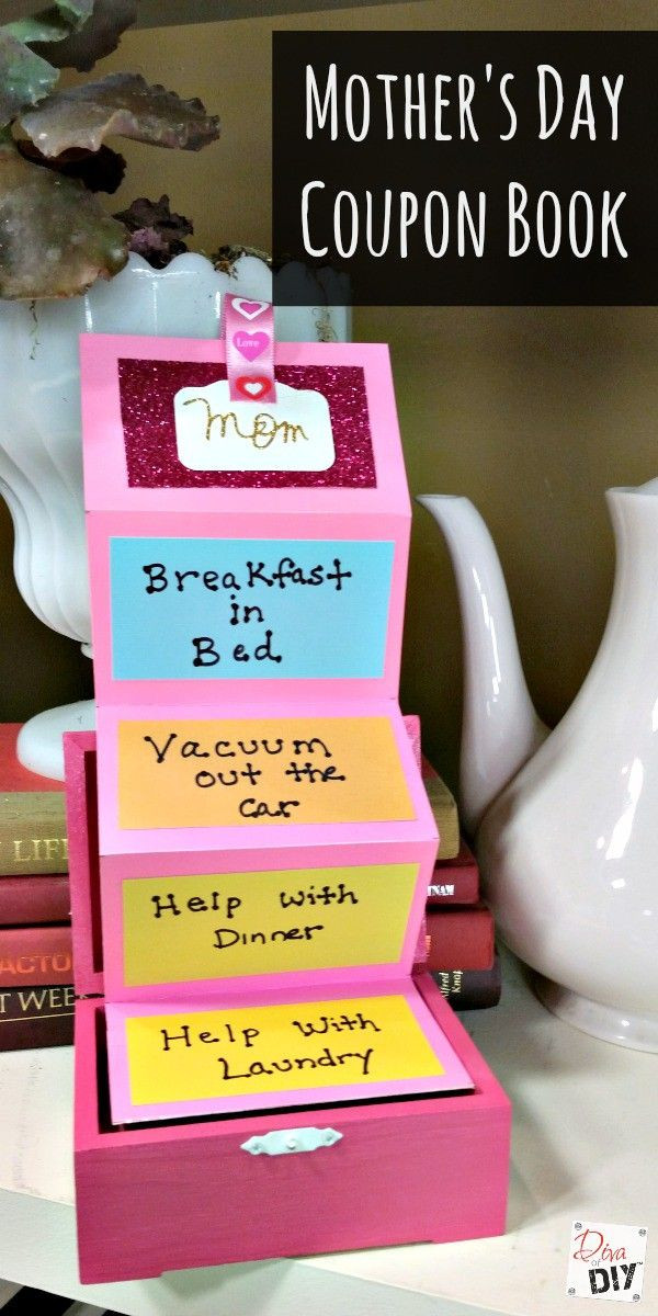 Best ideas about Easy DIY Mother'S Day Gifts
. Save or Pin How to Create an Easy Unique Mother s Day Coupon Book Now.