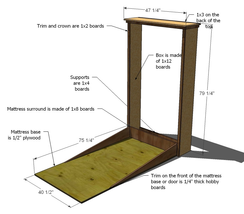 Best ideas about Easy DIY Murphy Bed
. Save or Pin Ana White Now.