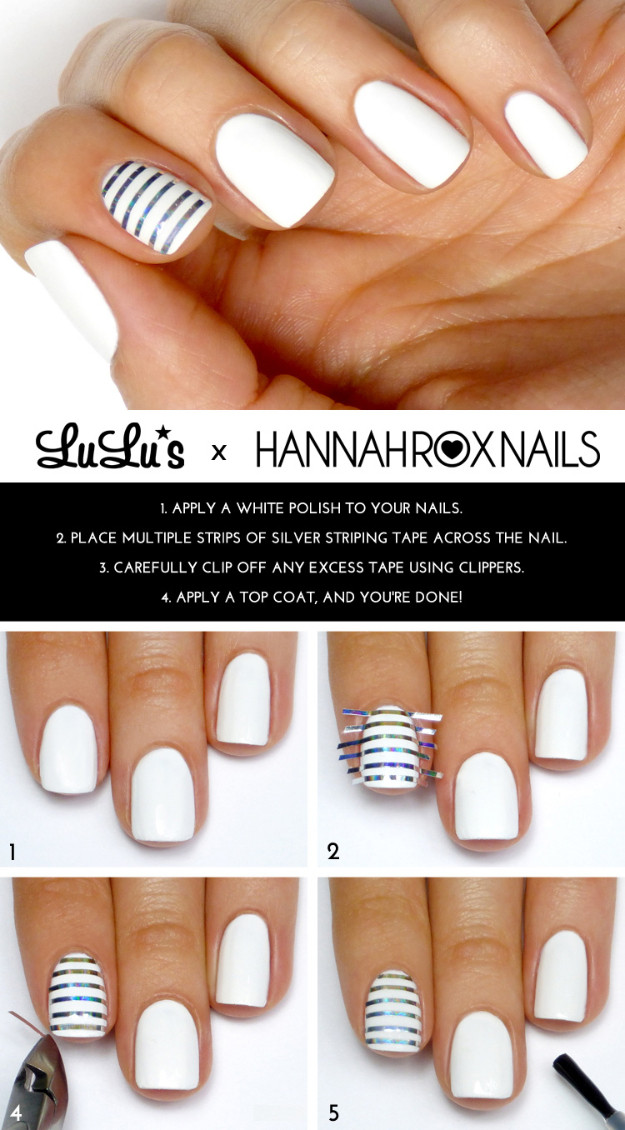 Best ideas about Easy DIY Nail Art
. Save or Pin 33 Unbelievably Cool Nail Art Ideas Now.