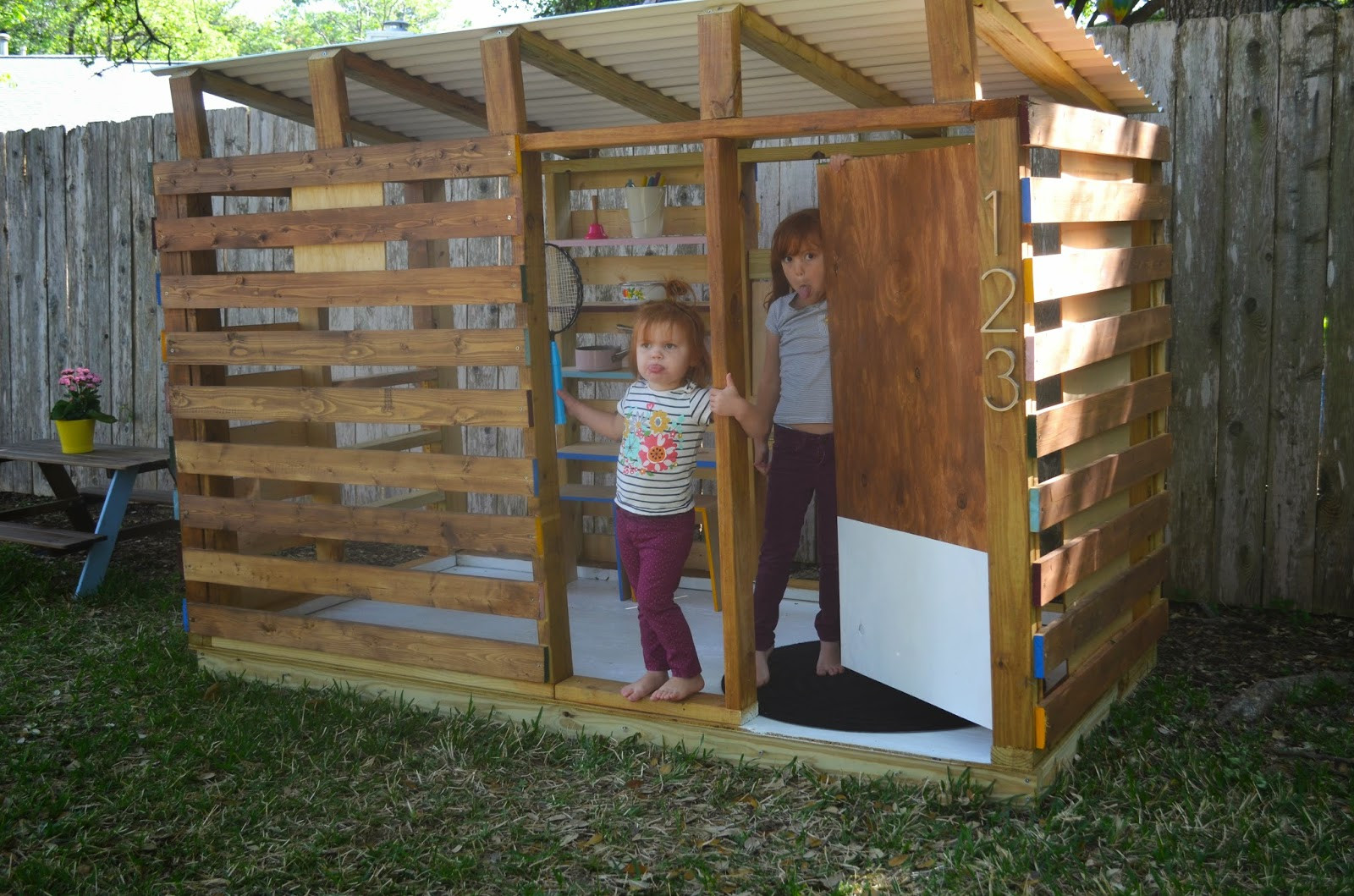 Best ideas about Easy DIY Playhouse
. Save or Pin modern DIY outdoor playhouse tour and how to Now.