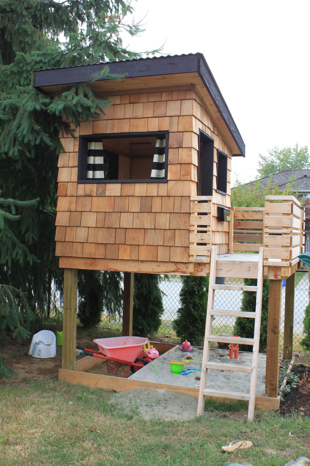Best ideas about Easy DIY Playhouse
. Save or Pin dirt digging sisters diy modern playhouse Now.