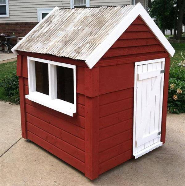 Best ideas about Easy DIY Playhouse
. Save or Pin Build Easy DIY Playhouse From Pallets Now.