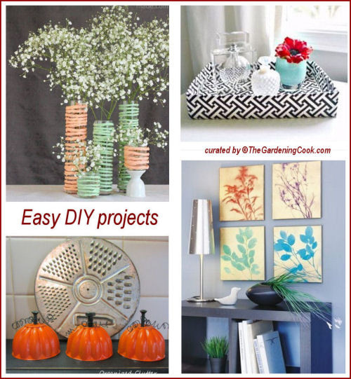 Best ideas about Easy DIY Projects For Home
. Save or Pin Easy DIY Craft Projects to Brighten up Your Home Now.