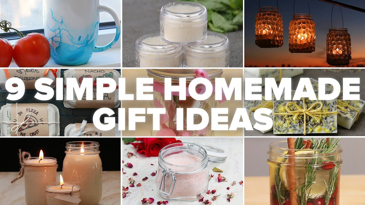 Best ideas about Easy Gift Ideas
. Save or Pin 9 Simple Homemade Gift Ideas Now.