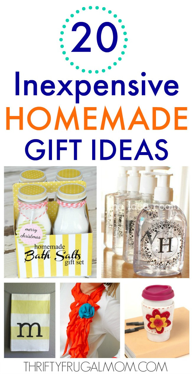 Best ideas about Easy Gift Ideas
. Save or Pin 20 Inexpensive Homemade Gift Ideas Now.