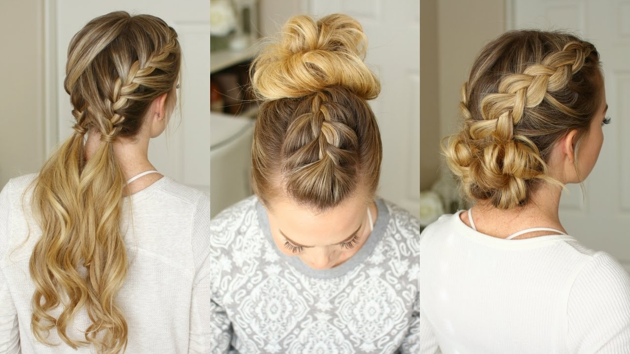 Best ideas about Easy Hairstyle
. Save or Pin 3 Easy Braided Hairstyles Now.