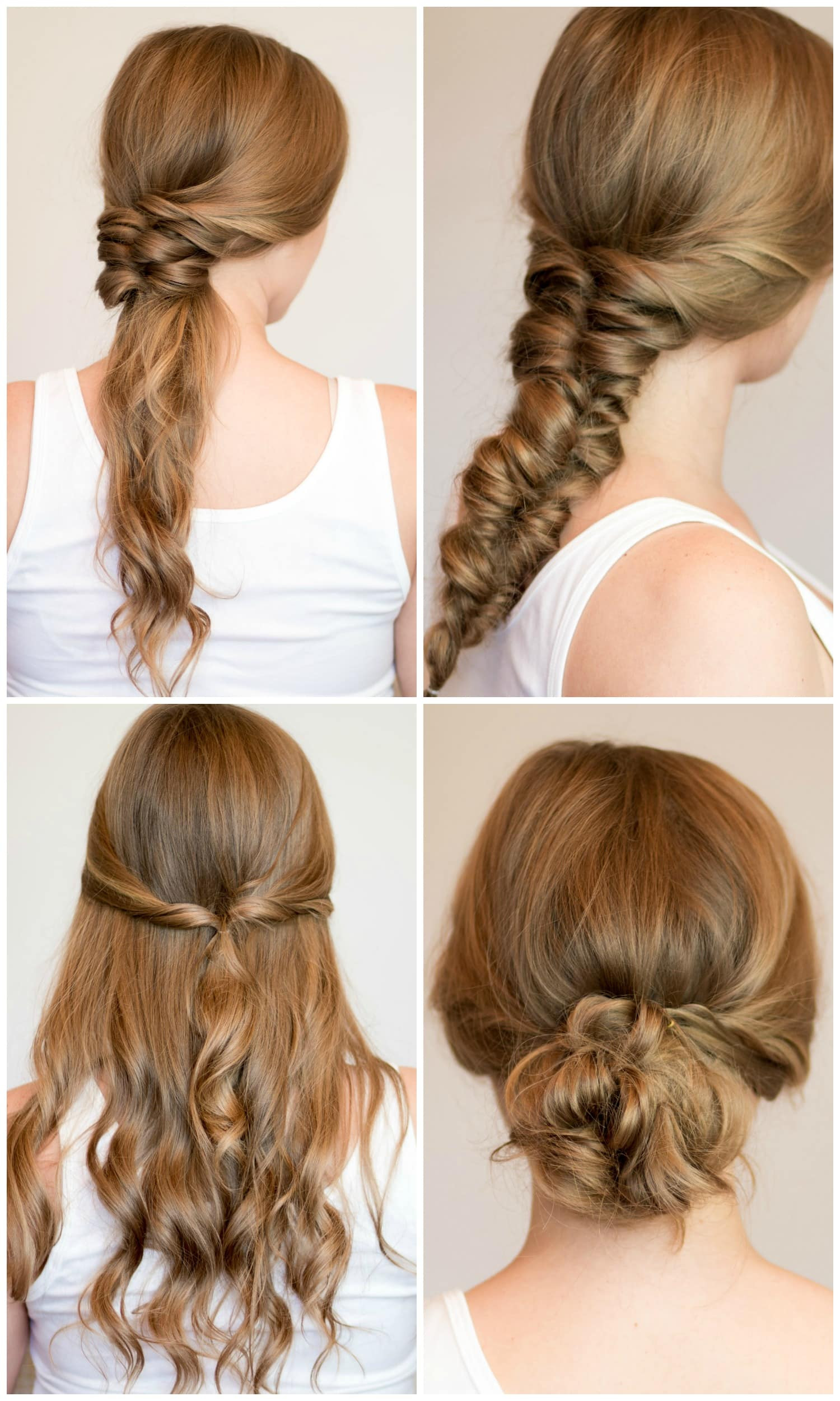 Best ideas about Easy Hairstyle Video
. Save or Pin Easy Heatless Hairstyles for Long Hair Now.