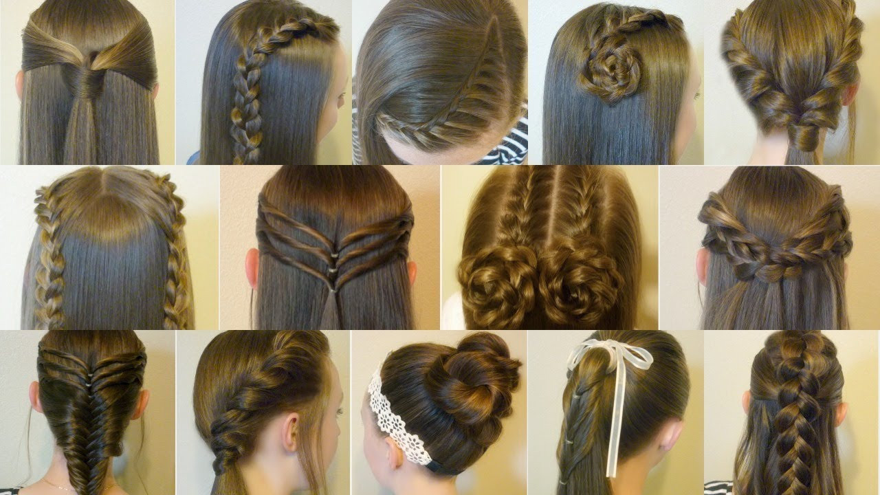 Best ideas about Easy Hairstyle Video
. Save or Pin 14 Easy Hairstyles For School pilation 2 Weeks Now.