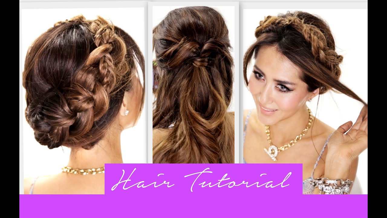 Best ideas about Easy Hairstyle Youtube
. Save or Pin 3 Amazingly EASY BACK TO SCHOOL HAIRSTYLES Now.