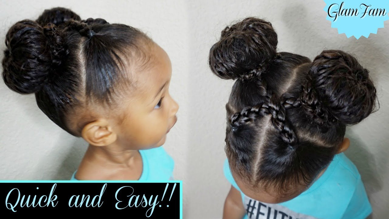 Best ideas about Easy Hairstyles For Black Kids
. Save or Pin Quick and Easy hairstyle for Kids Now.