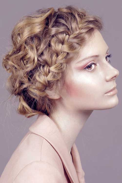 Best ideas about Easy Hairstyles For Frizzy Hair
. Save or Pin 15 Easy Hairstyles For Short Curly Hair Now.