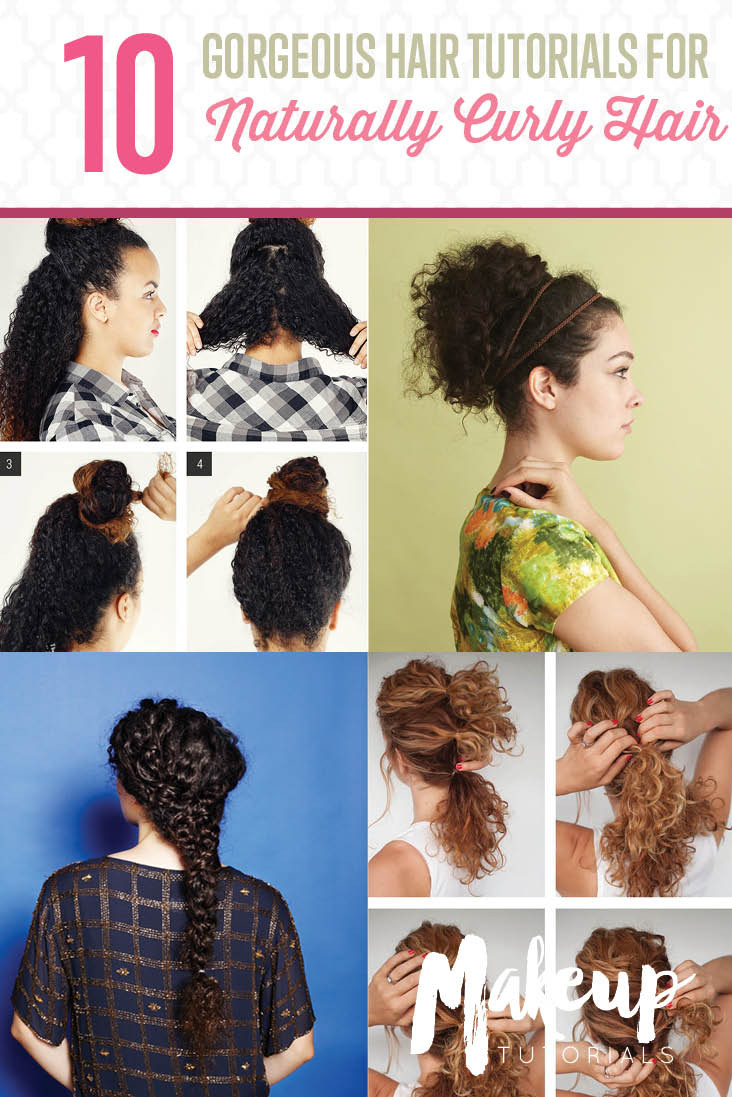 Best ideas about Easy Hairstyles For Frizzy Hair
. Save or Pin 10 Easy Hairstyle Tutorials For Naturally Curly Hair Now.