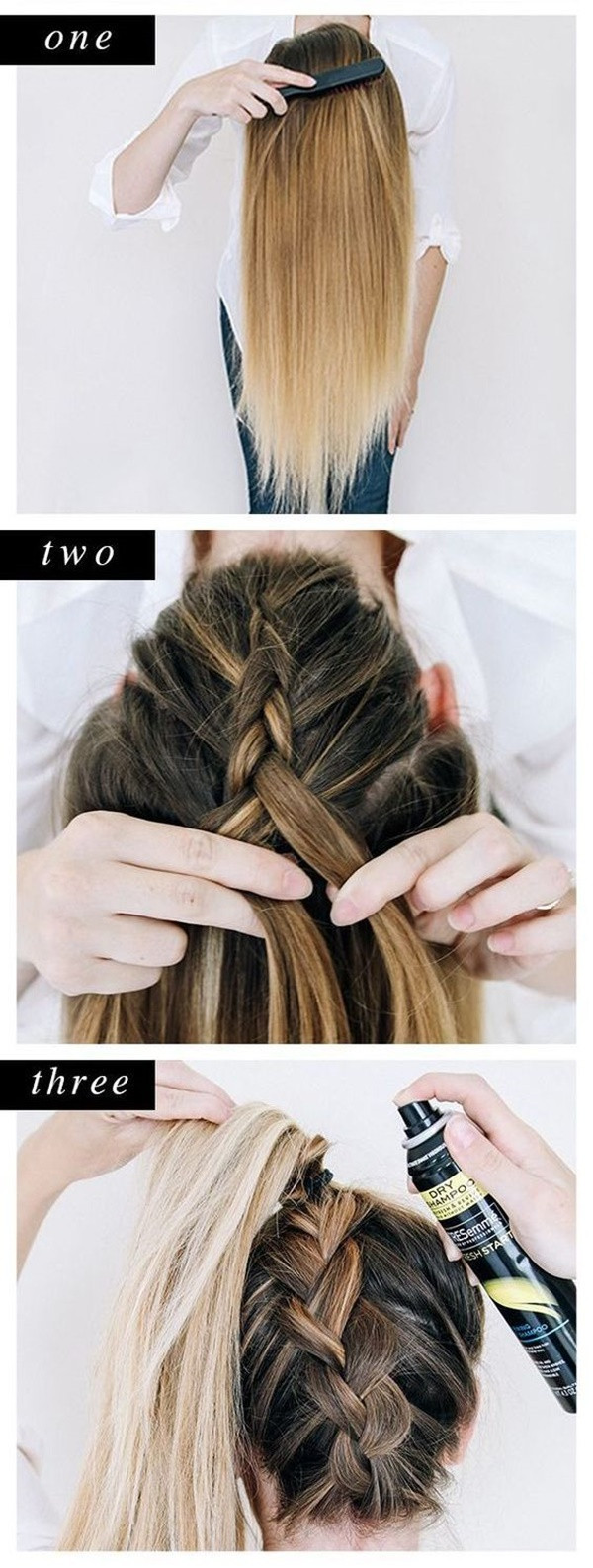 Best ideas about Easy Hairstyles For Girls Step By Step
. Save or Pin 40 Easy Step By Step Hairstyles For Girls Now.