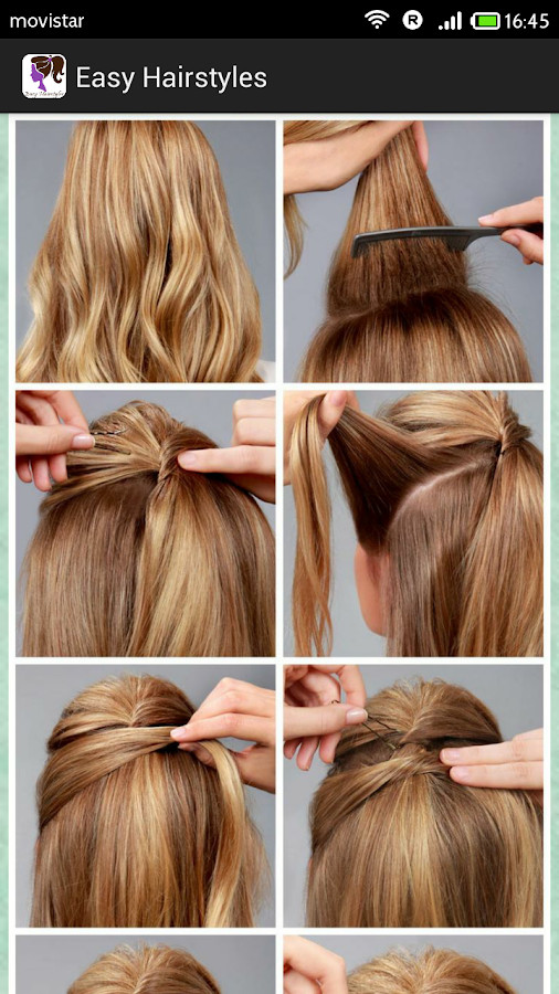 Best ideas about Easy Hairstyles For Thin Hair Step By Step
. Save or Pin Easy Hairstyles Step by Step Android Apps on Google Play Now.