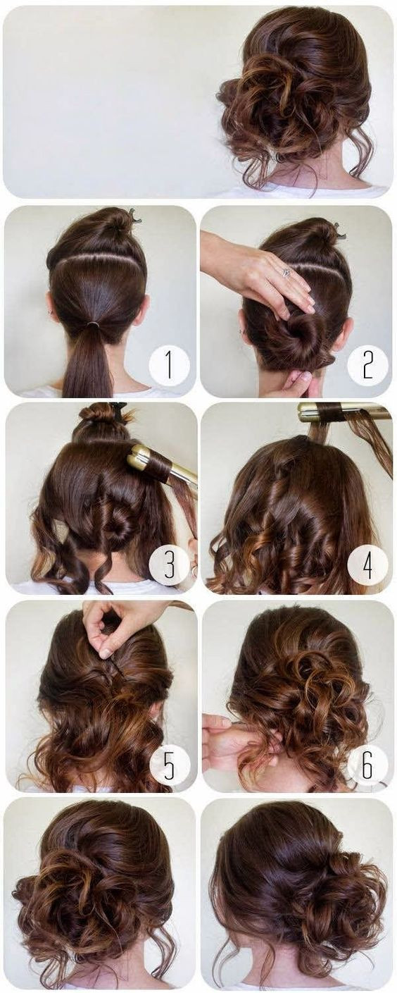 Best ideas about Easy Hairstyles For Thin Hair Step By Step
. Save or Pin 60 Easy Step by Step Hair Tutorials for Long Medium Short Now.