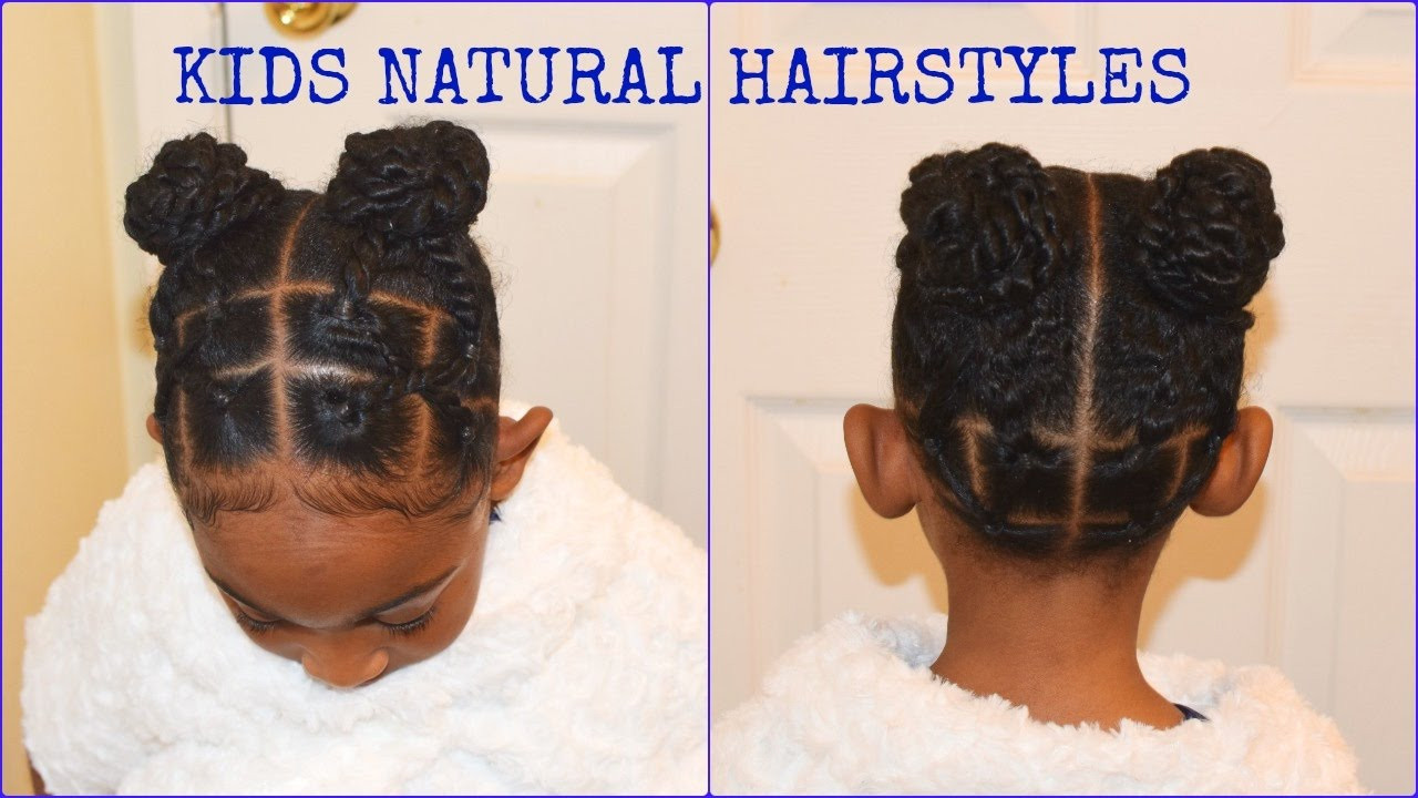 Best ideas about Easy Hairstyles With Rubber Bands
. Save or Pin KIDS NATURAL HAIRSTYLES Rubber Band Buns Part ll Quick Now.