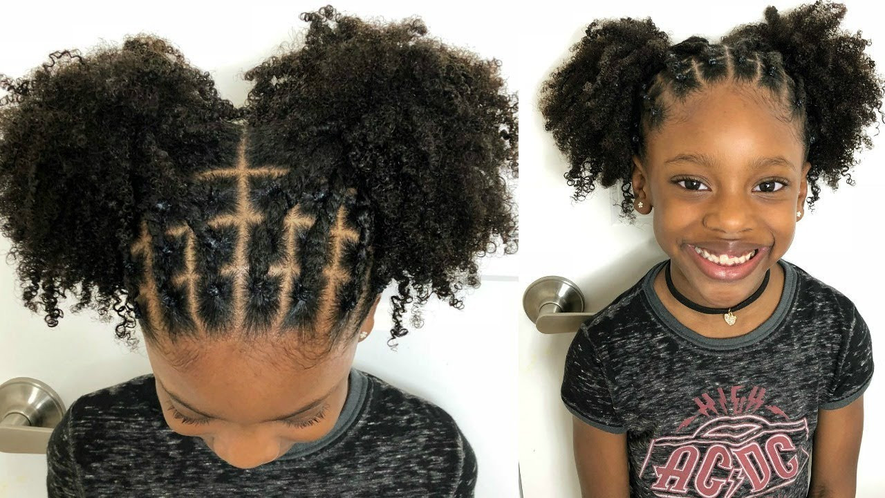 Best ideas about Easy Hairstyles With Rubber Bands
. Save or Pin KIDS NATURAL HAIRSTYLES Rubber Band Protective Style on Now.