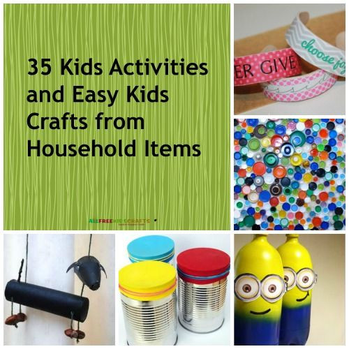 Best ideas about Easy Kid Crafts
. Save or Pin 54 Kids Activities and Easy Kids Crafts from Household Now.