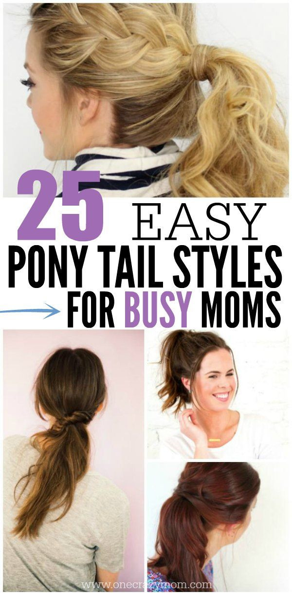 Best ideas about Easy Mom Hairstyles
. Save or Pin 25 best ideas about Simple ponytails on Pinterest Now.