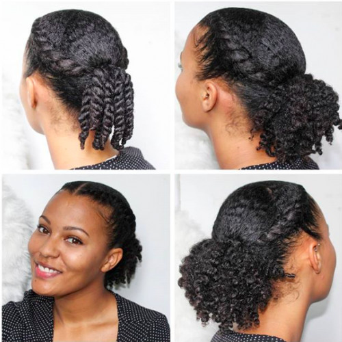 Best ideas about Easy Natural Hairstyles For Medium Length Hair
. Save or Pin 50 African American Natural Hairstyles for Medium Length Now.