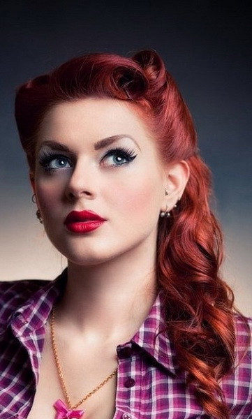 Best ideas about Easy Pinup Hairstyles
. Save or Pin 15 Pin up hairstyles easy to make yve style Now.