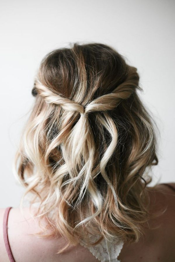 Best ideas about Easy Prom Hairstyles For Medium Hair
. Save or Pin 60 Easy Updos for Medium Length Hair June 2019 Now.