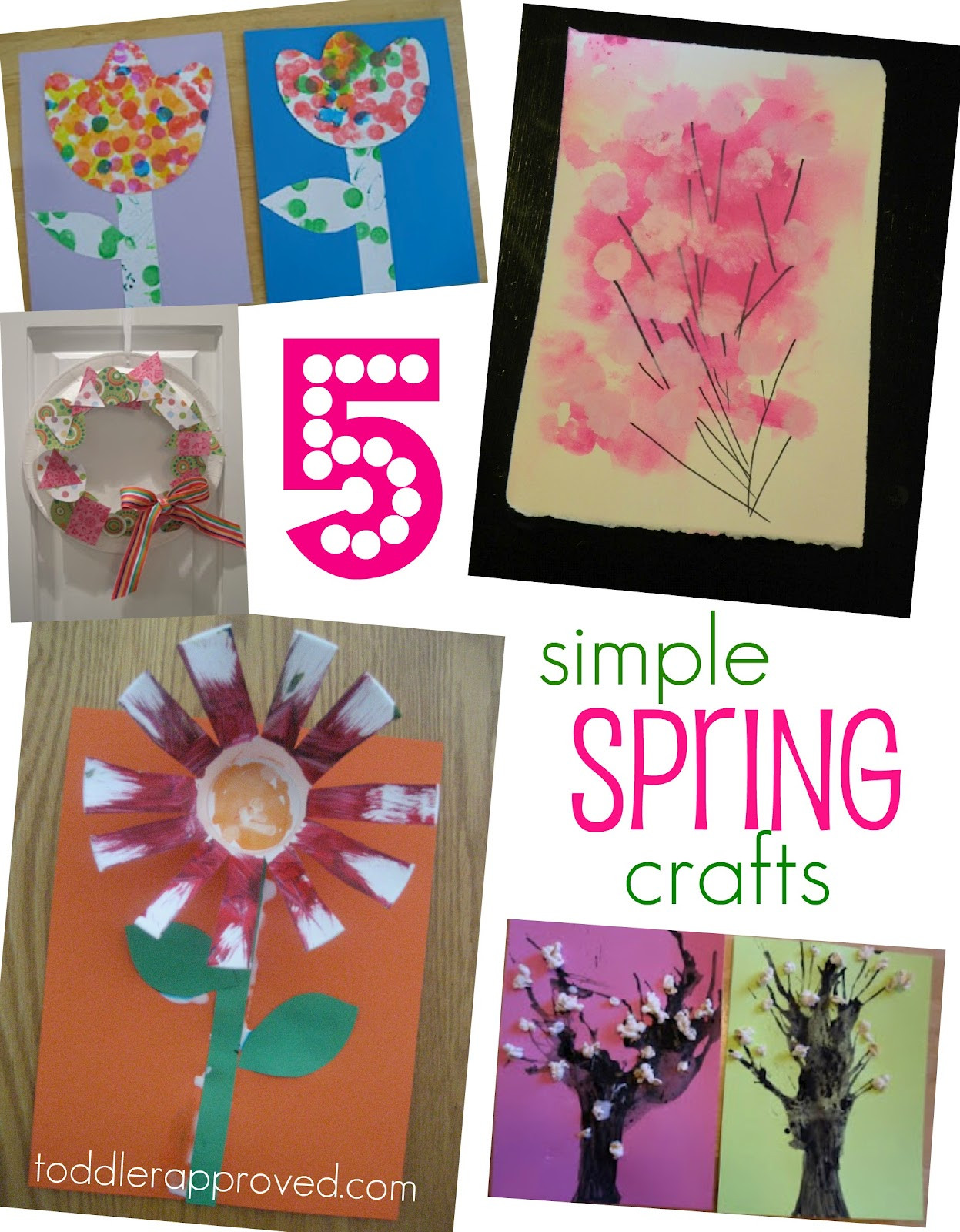 Best ideas about Easy Spring Crafts
. Save or Pin Toddler Approved 5 Simple Spring Crafts Now.