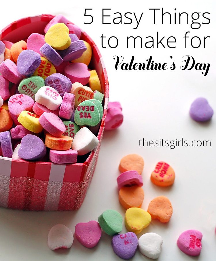 Best ideas about Easy Things To Make
. Save or Pin 5 Easy Things To Make For Valentine s Day Now.