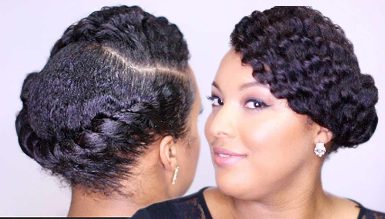 Best ideas about Easy Twist Hairstyles For Natural Hair
. Save or Pin Sleek FLAT TWIST Updo Easy Everyday Protective Style Now.