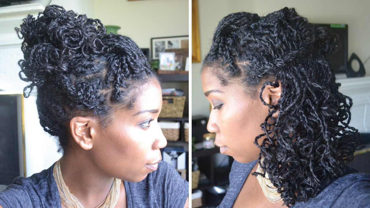 Best ideas about Easy Twist Hairstyles For Natural Hair
. Save or Pin Quick and Easy Party Hairstyles with Mini Twists Natural Now.