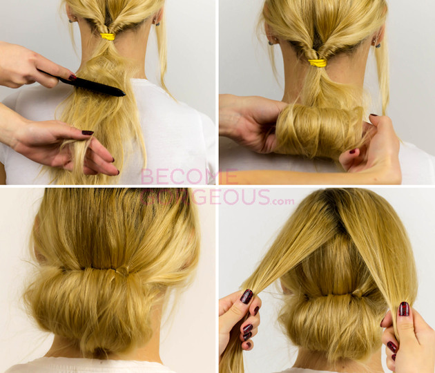 Best ideas about Easy Up Hairstyles
. Save or Pin Easy Updo Hairstyle Tutorial Now.