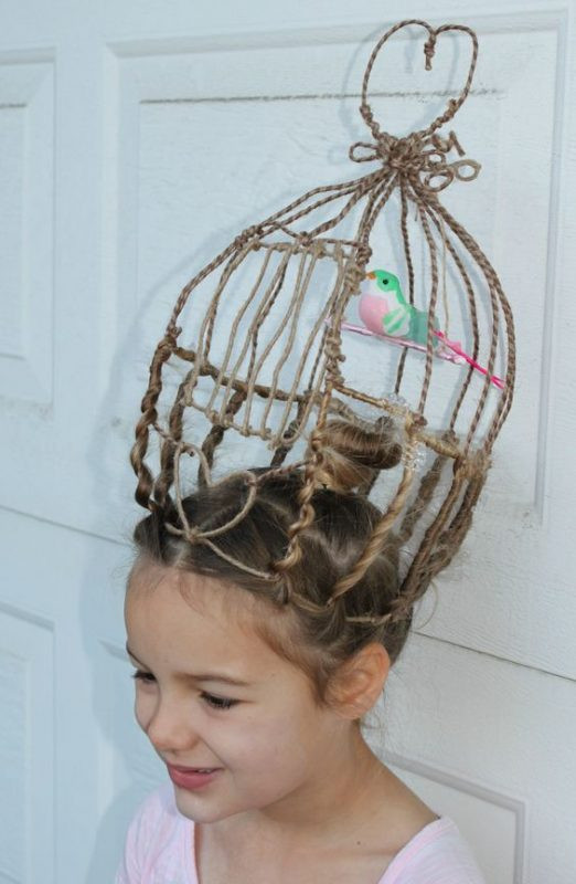 Best ideas about Easy Wacky Hairstyles For School
. Save or Pin Crazy Hair day A girl and a glue gun Now.