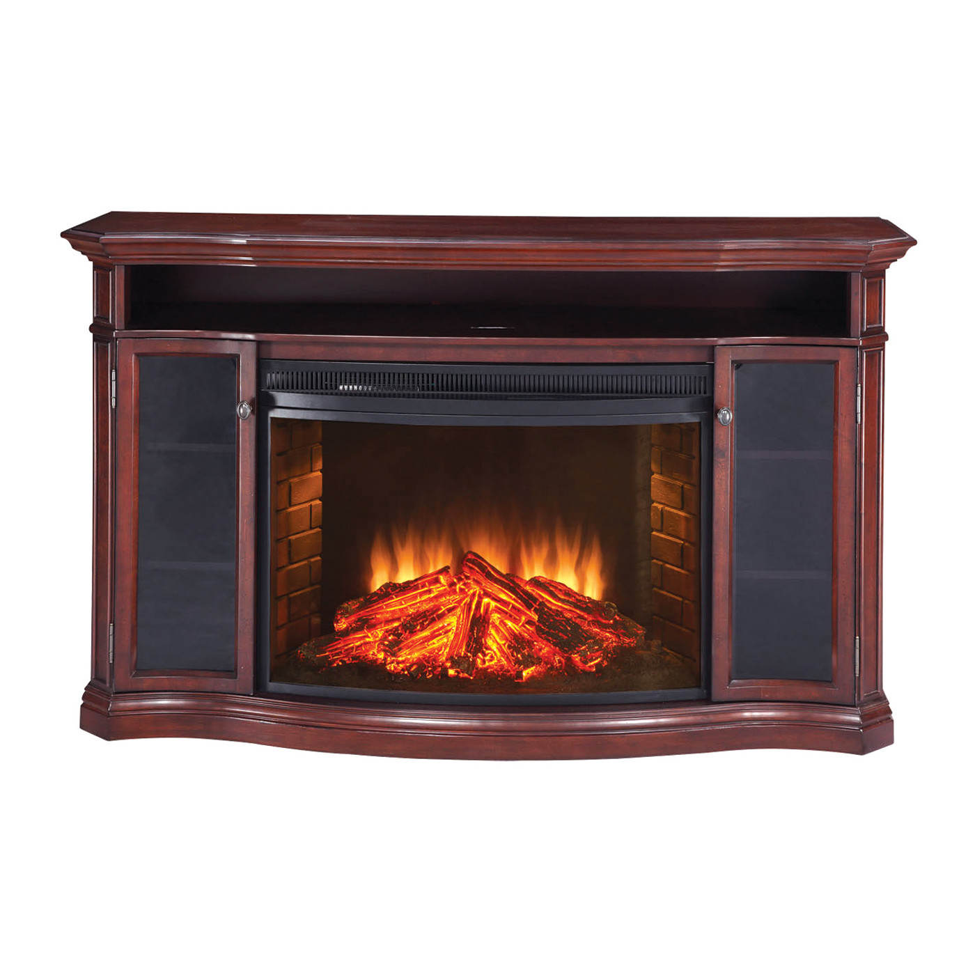Best ideas about Electric Fireplace Lowes
. Save or Pin Muskoka MTVSC3303SCH Stewart Electric Fireplace Media Mantel Now.