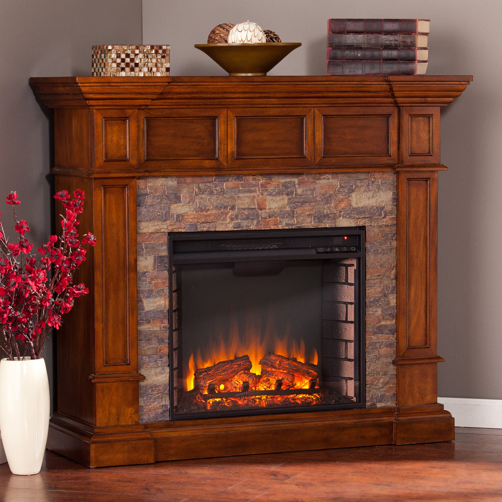 Best ideas about Electric Fireplace Walmart
. Save or Pin Southern Enterprises Merrimack Convertible Electric Now.