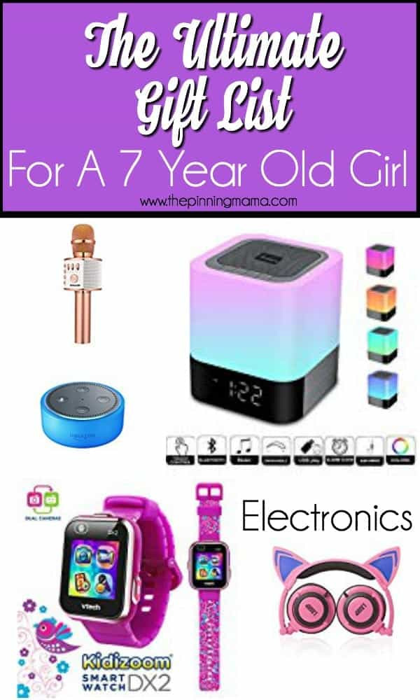 Best ideas about Electronic Gift Ideas For Her
. Save or Pin The Ultimate Gift List for a 7 Year Old Girl • The Pinning Now.