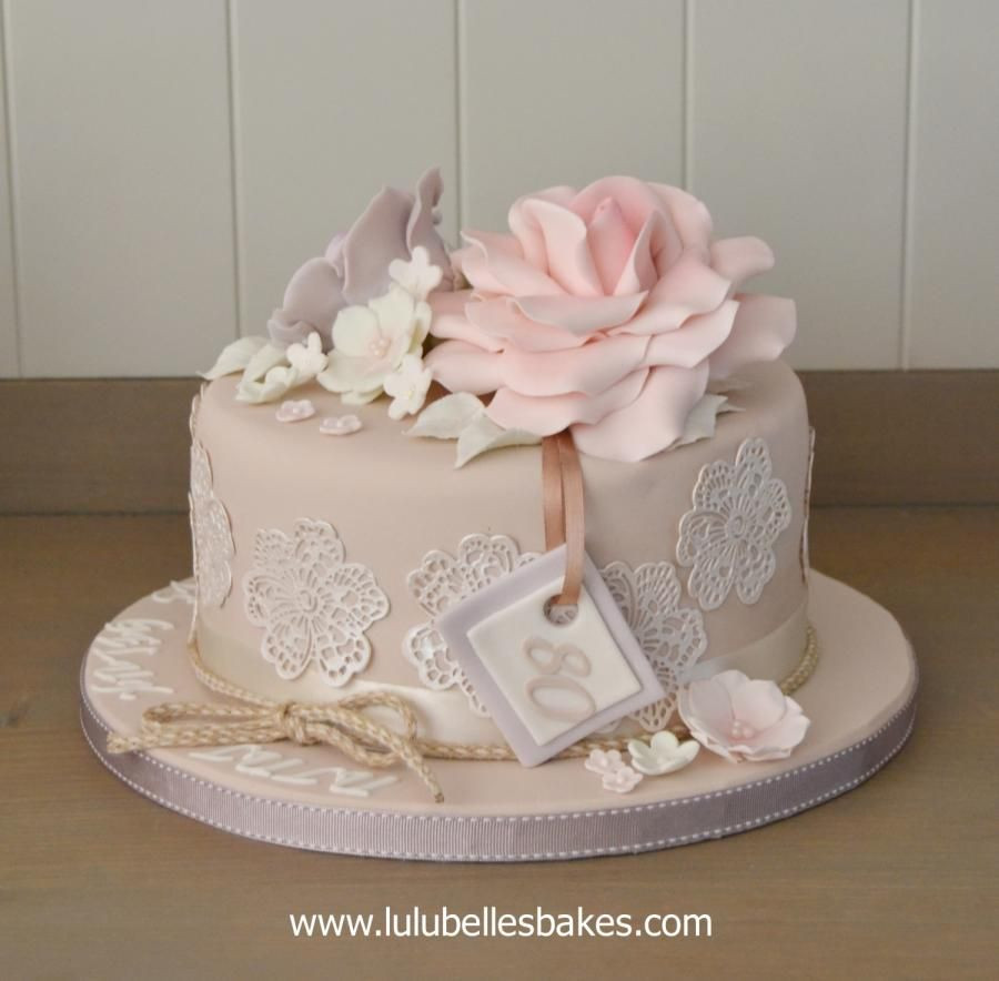 Best ideas about Elegant Birthday Cake
. Save or Pin Elegant Eighty by Lulubelle s Bakes Now.