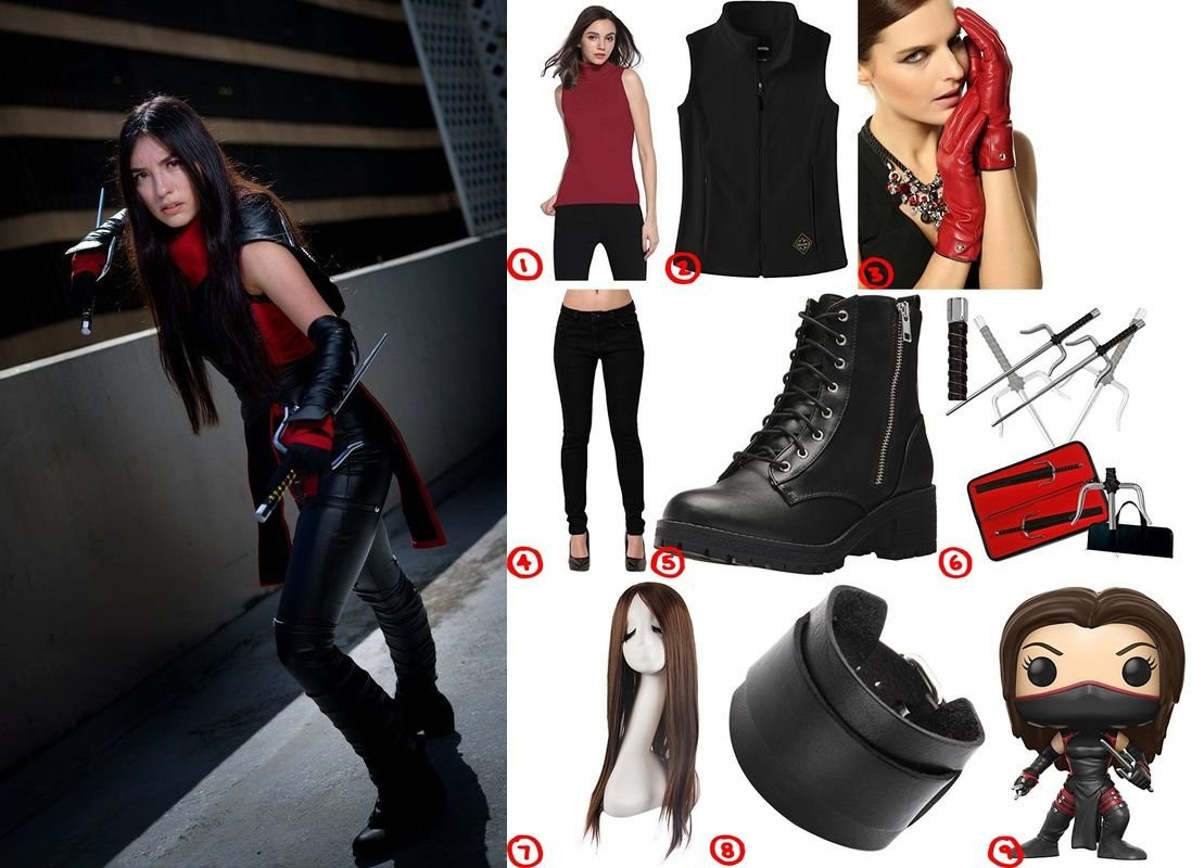 Best ideas about Elektra Costume DIY
. Save or Pin Dress like Elektra from Daredevil Costume for Cosplay Now.