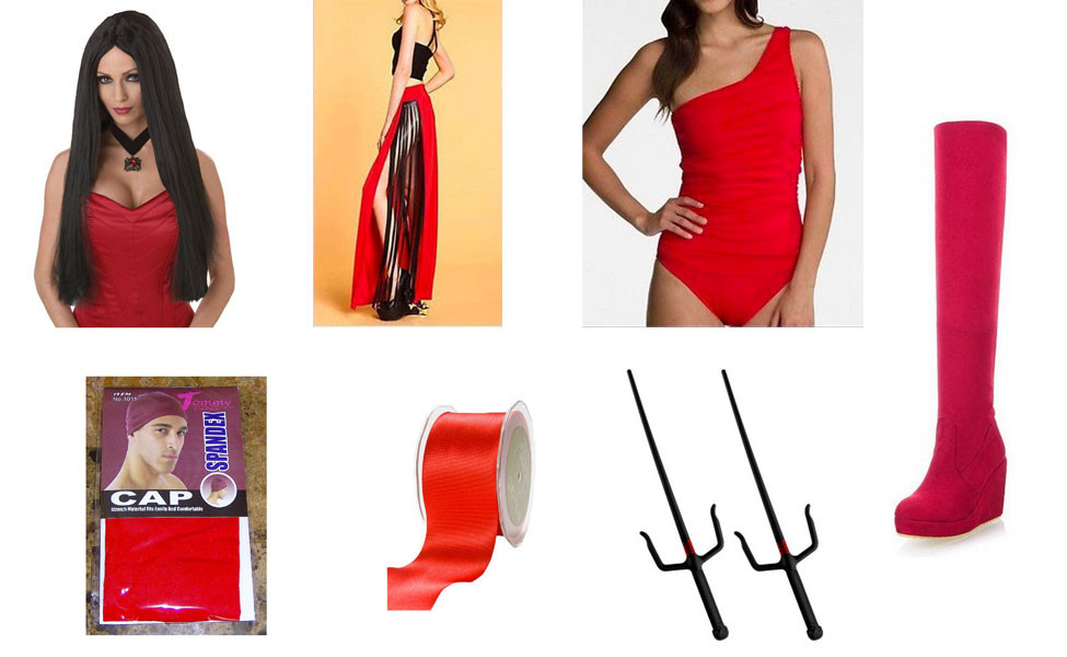 Best ideas about Elektra Costume DIY
. Save or Pin Elektra Carbon Costume Now.