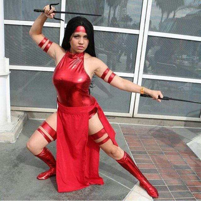 Best ideas about Elektra Costume DIY
. Save or Pin This Elektra Halloween costume is so awesome Now.