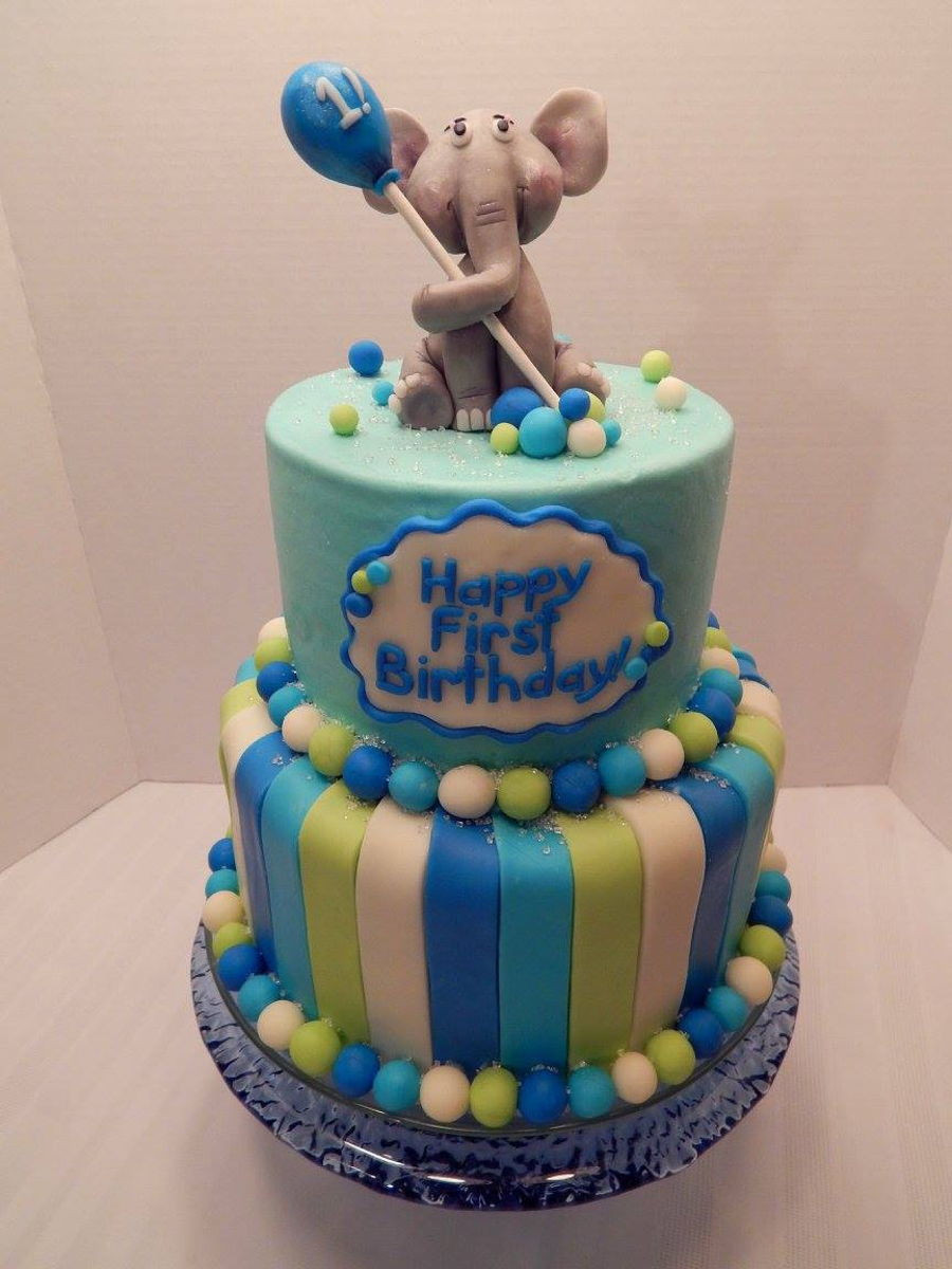 Best ideas about Elephant Birthday Cake
. Save or Pin Elephant First Birthday Cake CakeCentral Now.