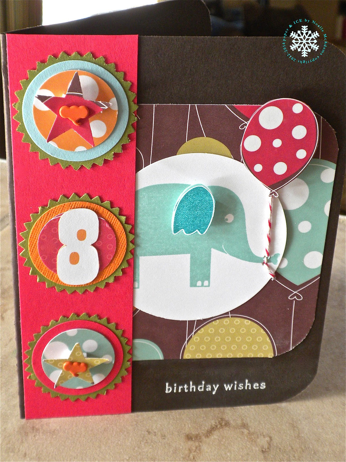 Best ideas about Elephant Birthday Card
. Save or Pin paper & ICE Elephant Birthday card SFYTT Now.