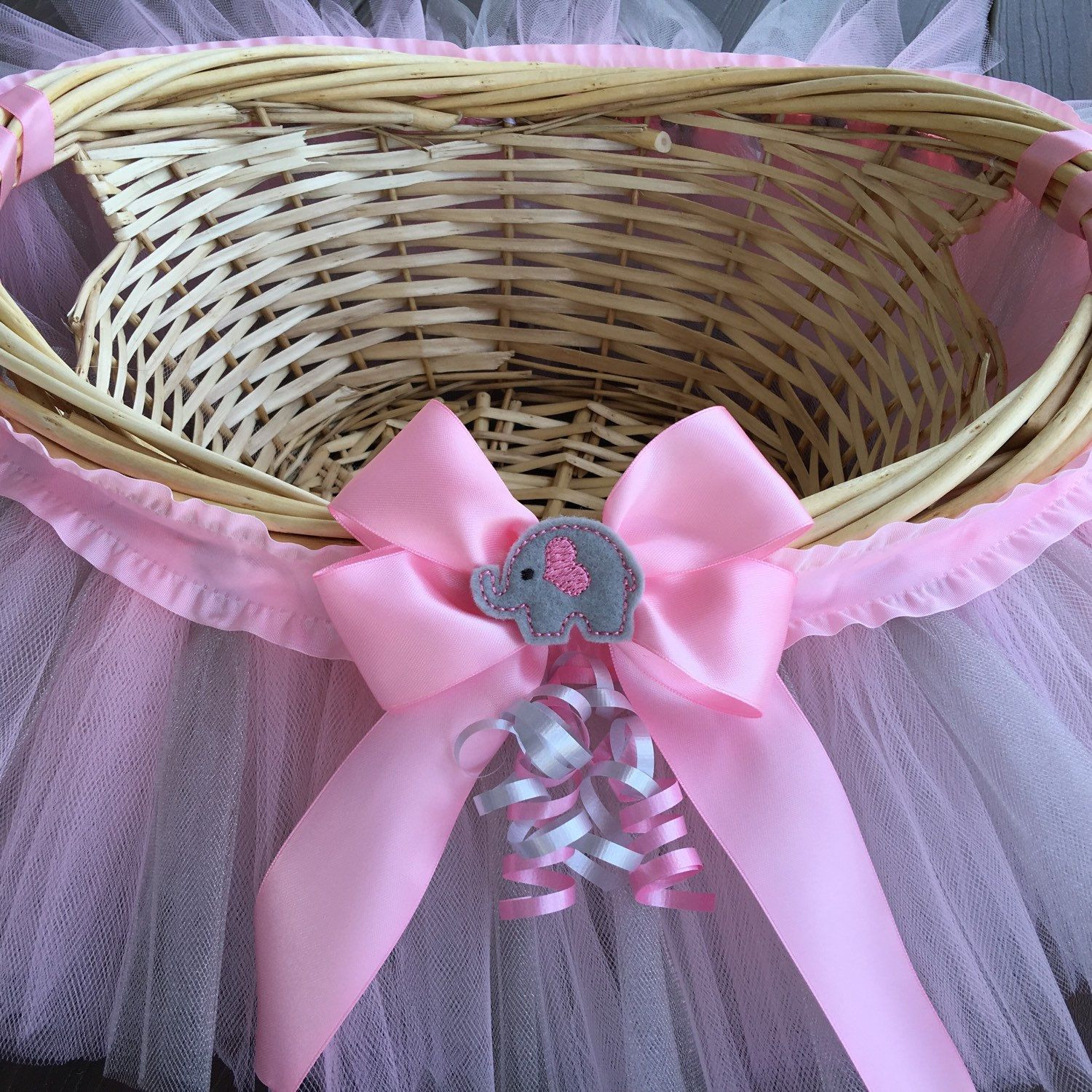 Best ideas about Elephant Themed Gift Ideas
. Save or Pin Pink and Grey Elephant Themed Tutu Basket Birthday Tutu Now.