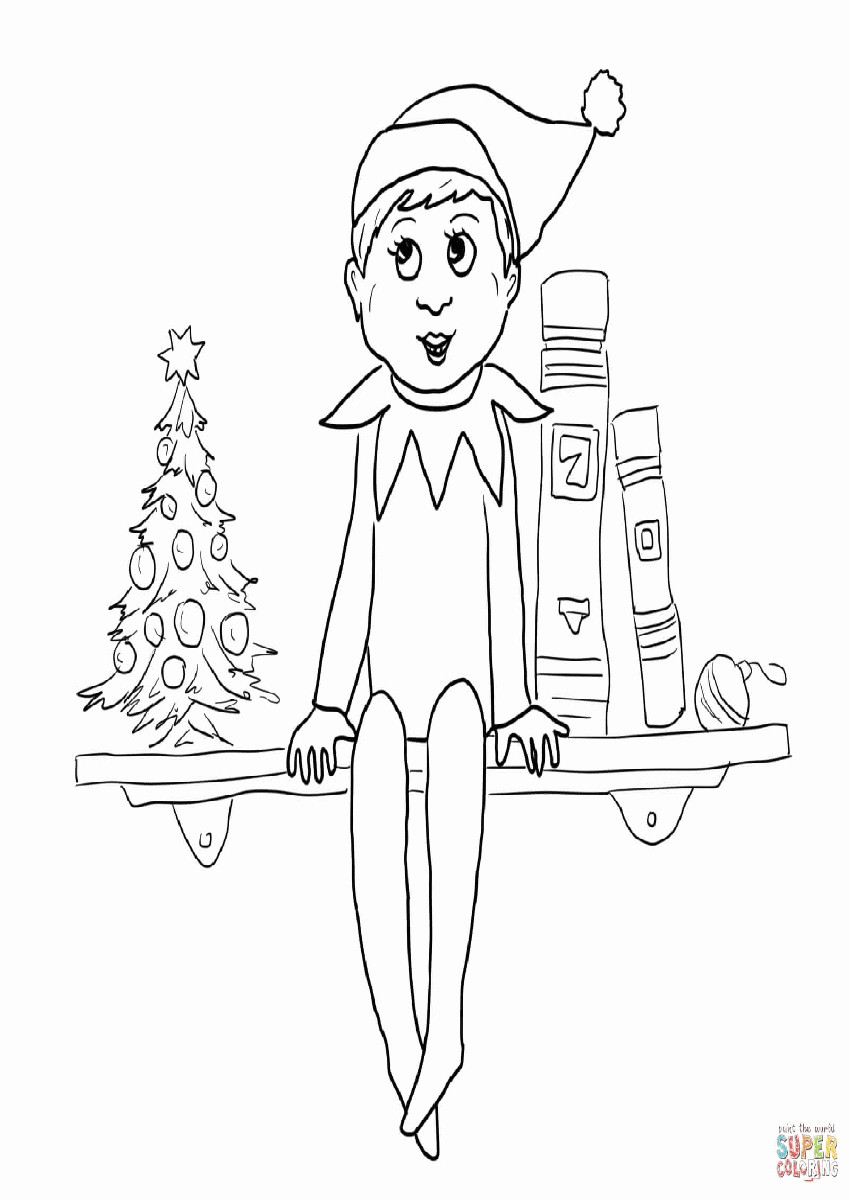 Best ideas about Elf On The Shelf Printable Coloring Pages
. Save or Pin Free Printable Elf The Shelf Coloring Pages Coloring Home Now.