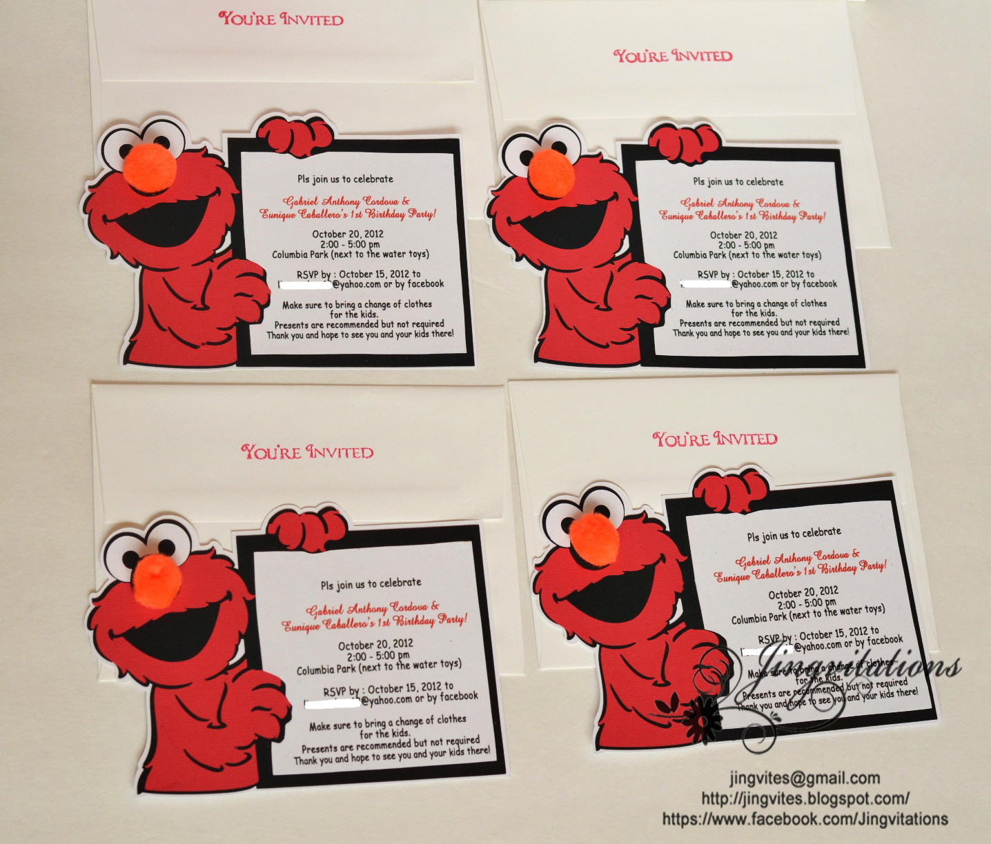 Best ideas about Elmo Birthday Invitations
. Save or Pin Elmo Birthday Party Invitations Now.