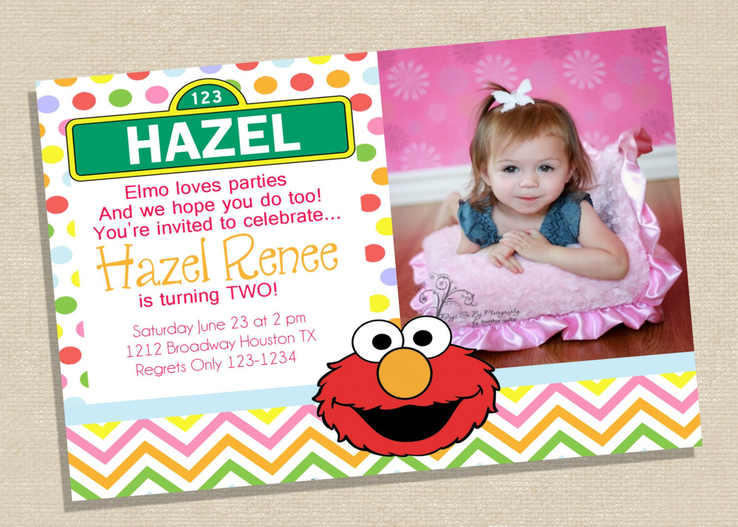 Best ideas about Elmo Birthday Invitations
. Save or Pin Elmo Birthday Invitation Sesame Street Invitation Pink Now.