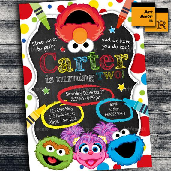 Best ideas about Elmo Birthday Party Invitations
. Save or Pin Elmo Invitation Elmo Birthday Invitation Art Party Now.