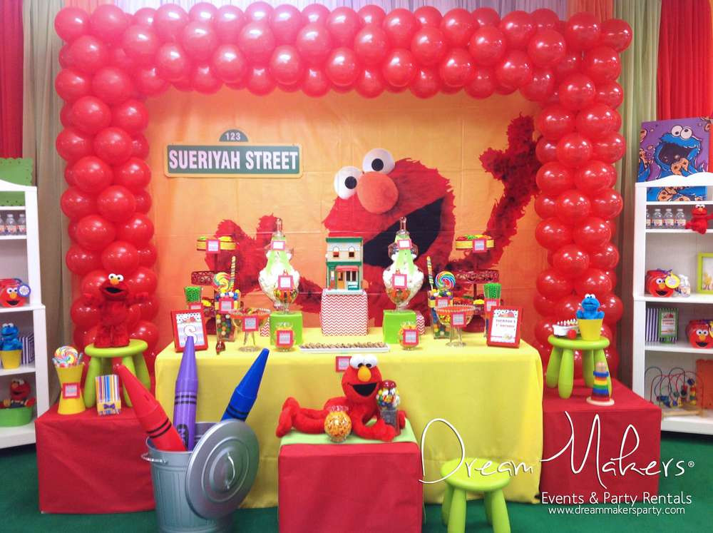 Best ideas about Elmo Birthday Party Supplies
. Save or Pin Elmo & Sesame Street Birthday Party Ideas Now.